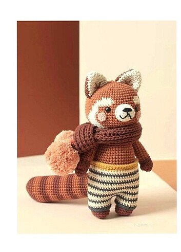Amigurumi Kızıl Panda