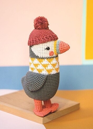 Beden Amigurumi martı