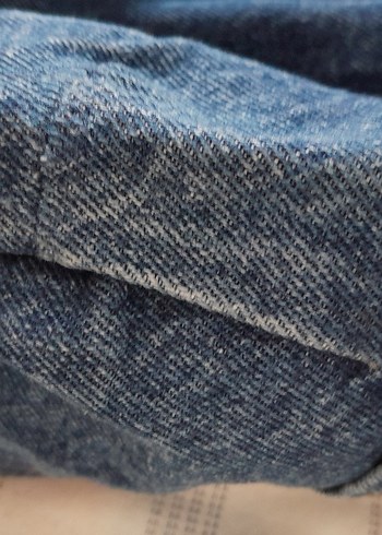32 Beden Kadın Lacivert Midi Denim Pantolon