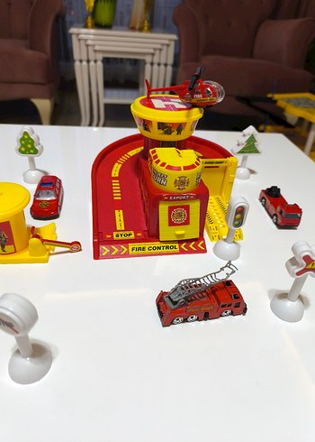 Renkli İtfaiye Oyun Seti - Görsel 3