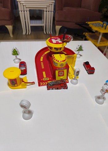 Renkli İtfaiye Oyun Seti - Görsel 7