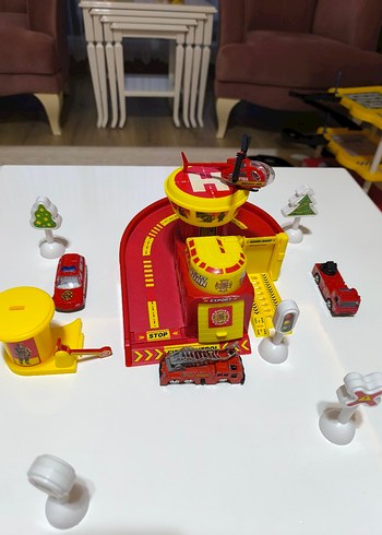Renkli İtfaiye Oyun Seti - Görsel 6