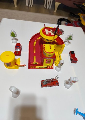 Renkli İtfaiye Oyun Seti - Görsel 4