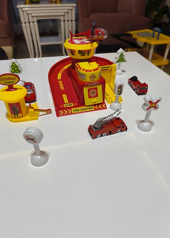 Renkli İtfaiye Oyun Seti - Görsel 2