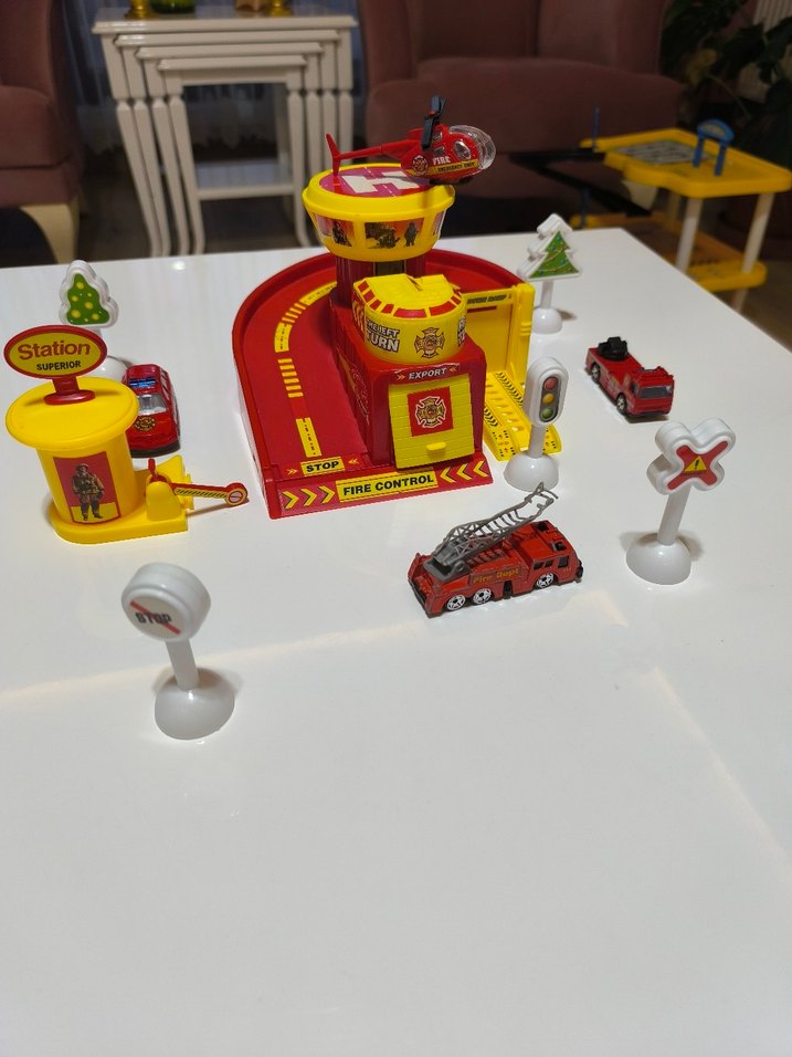 Renkli İtfaiye Oyun Seti - Görsel 2