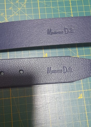 l/xl Beden lacivert Renk Massimo Dutti Deri Kemer