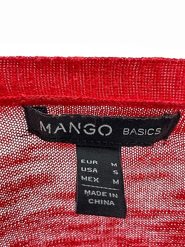 m Beden kırmızı Renk Mango Hırka %70 İndirimli.