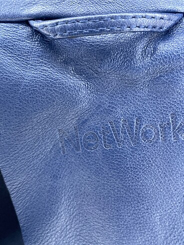 xs Beden lacivert Renk Network Deri Ceket %70 İndirimli.