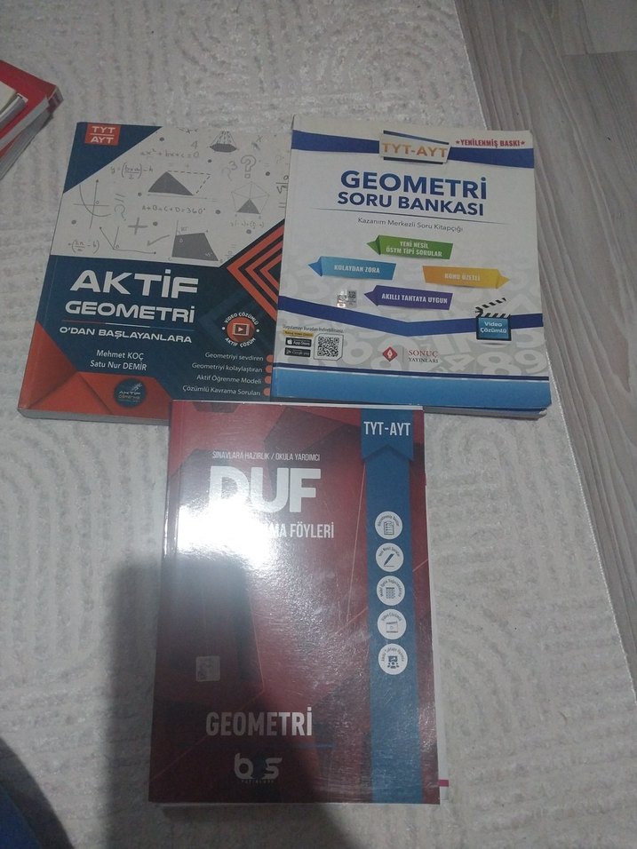 Geometri ve Matematik Soru Bankası Kitapları - Görsel 3