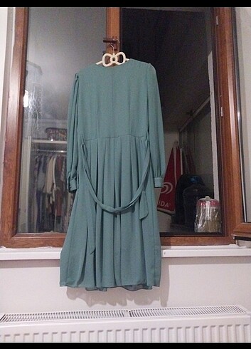 yesil mezuniyet elbisesi  - Görsel 4