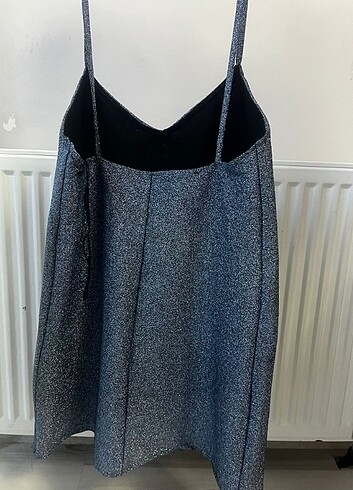 simli mini elbise - Görsel 3