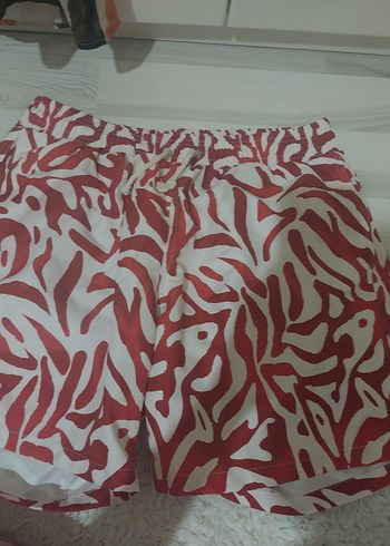 Renkli Baskılı Erkek  Deniz Şortu - Görsel 3