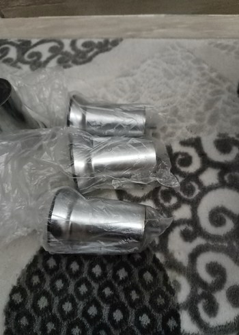 Gri Metal Ayaklı Mobilya Ayakları 4 adet - Görsel 3