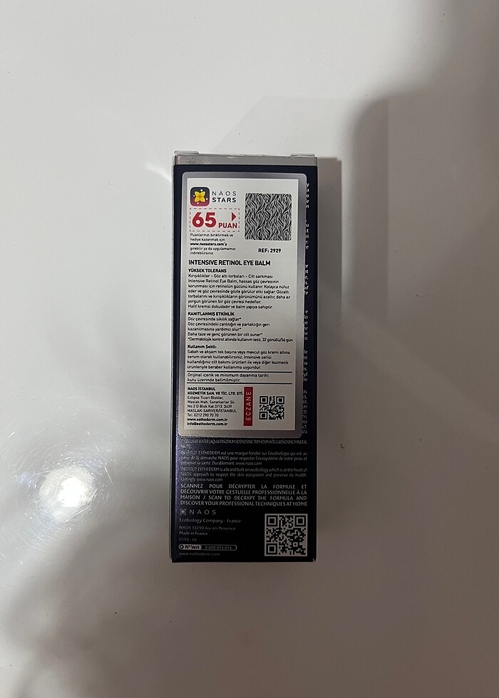 Intensive Retinol Göz Çevresi Kremi - Görsel 2