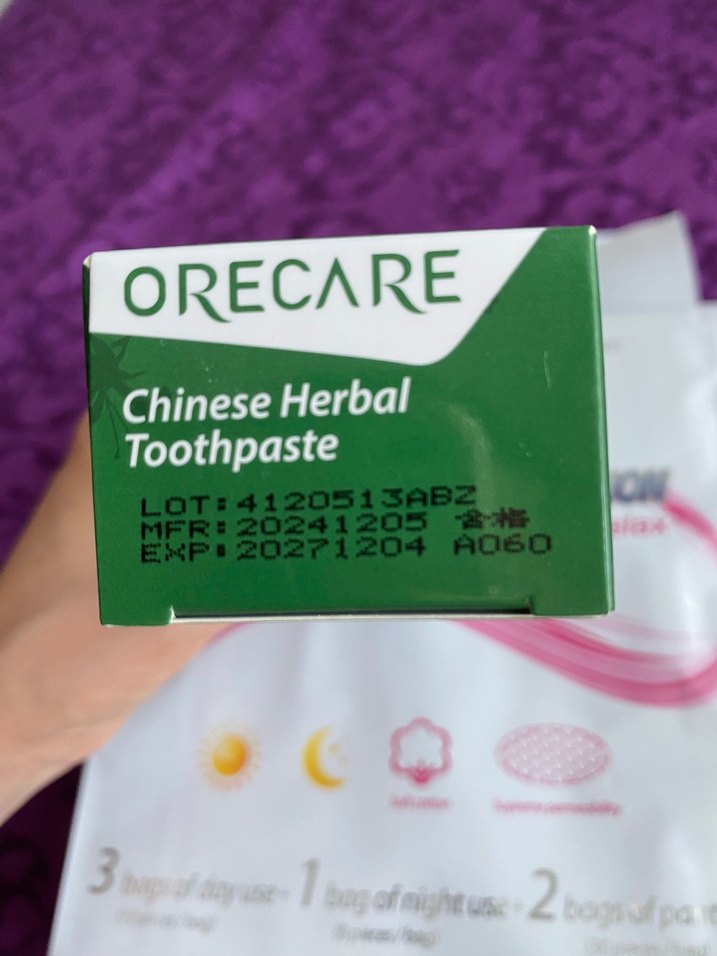 ORECARE Bitkisel Diş Macunu - Görsel 2