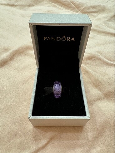 Pandora Orijinal Lavanta Rengi Murano Charm