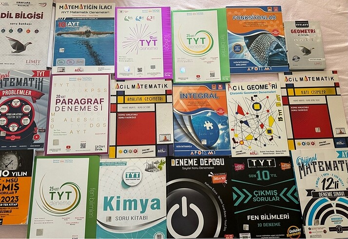YKS kitapları