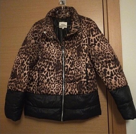 Koton leoparlı mont