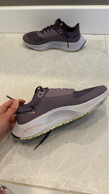 38 Beden mor Renk Nike Air Zoom Kosu Ayakkabisi