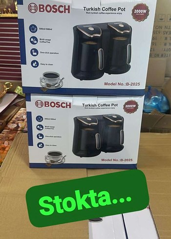 Bosch 2'li Kahve Makinesi