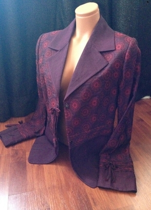 Vintage Vişne Ceket