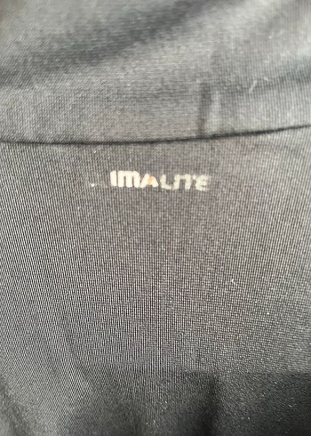 Siyah Fermuarlı Yüksek Yaka Spor Ceket - Görsel 3