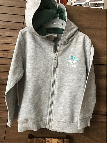 1/2 yaş Kapüşonlu Fermuarlı Sweatshirt