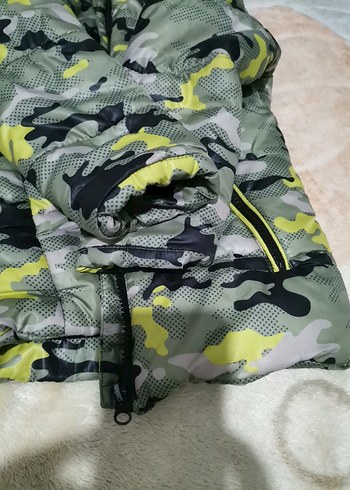 Erkek Çocuk Kamuflaj Desenli mont - Görsel 9