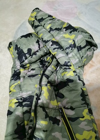 Erkek Çocuk Kamuflaj Desenli mont - Görsel 7