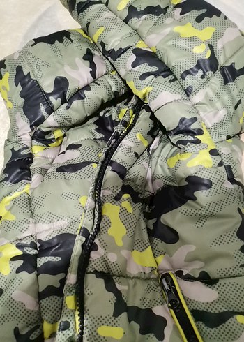 Erkek Çocuk Kamuflaj Desenli mont - Görsel 8