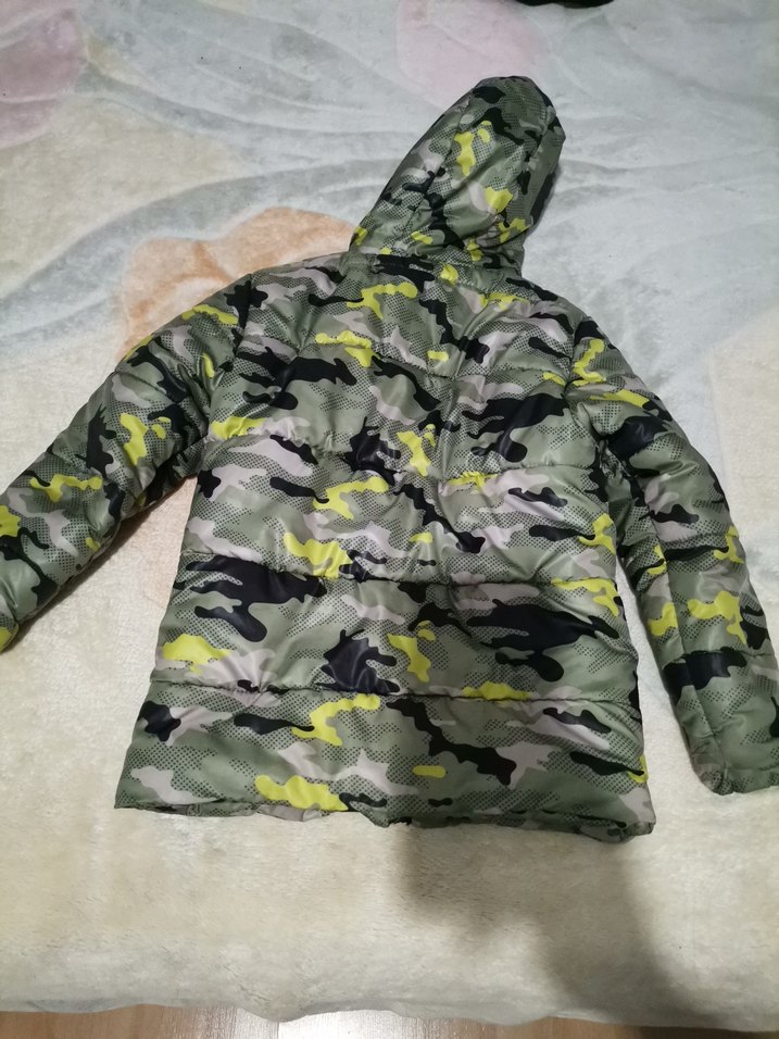 Erkek Çocuk Kamuflaj Desenli mont - Görsel 3