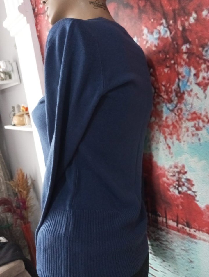 Mavi Kadın Triko Bisiklet Yaka Kazak - Görsel 5