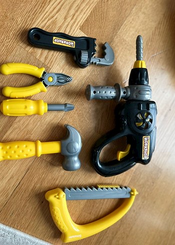 Tamir Seti - Workshop Oyuncak Matkap - Görsel 2