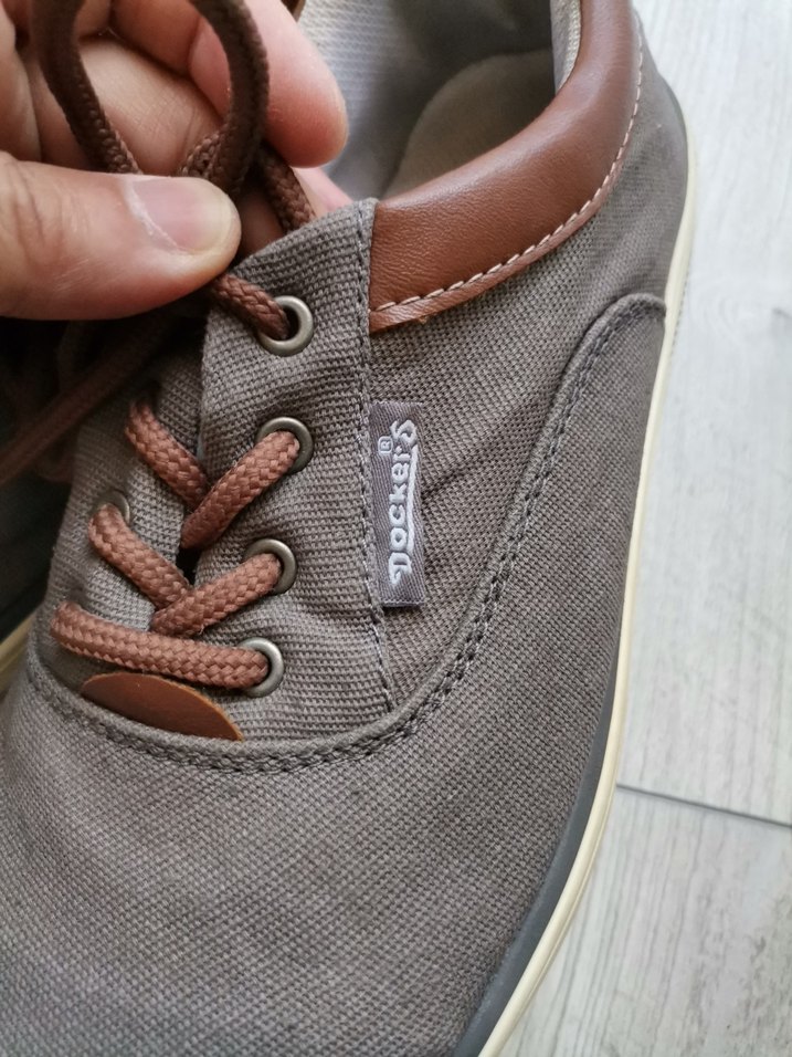 Erkek Gri Kahverengi Bağcıklı Günlük Ayakkabı - Görsel 5