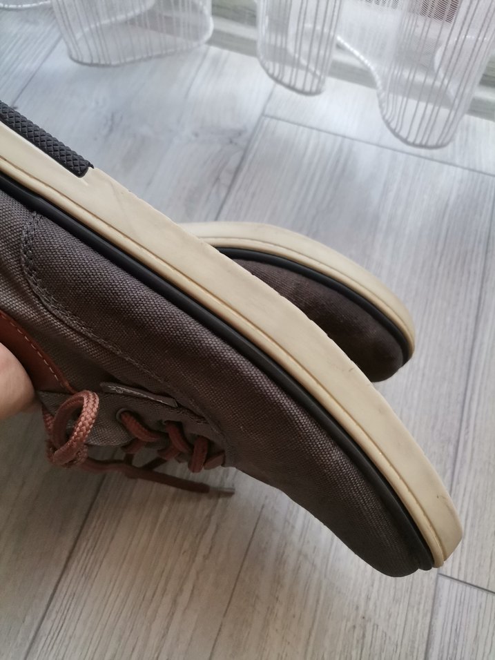 Erkek Gri Kahverengi Bağcıklı Günlük Ayakkabı - Görsel 4