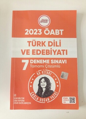 #kpss#çağladoğan#deneme#tamamıçözümlü#2023öabt#türkdiliveedebiya
