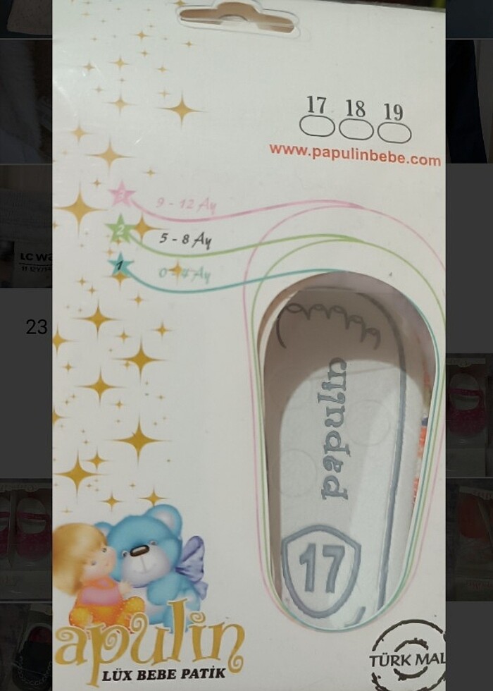 #kız#bebek#ayakkabı#ev#turkuaz#parlak#kurdelalı#17numara#yeni#sı - Görsel 2
