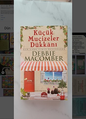 #debbiemacomber#biryumakmutluluk#küçükmucizelerdükkanı#bahçemdey - Görsel 3