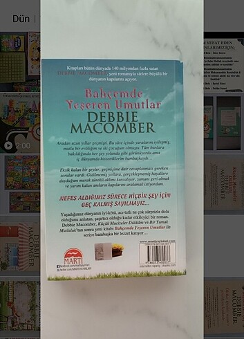 #debbiemacomber#biryumakmutluluk#küçükmucizelerdükkanı#bahçemdey - Görsel 6