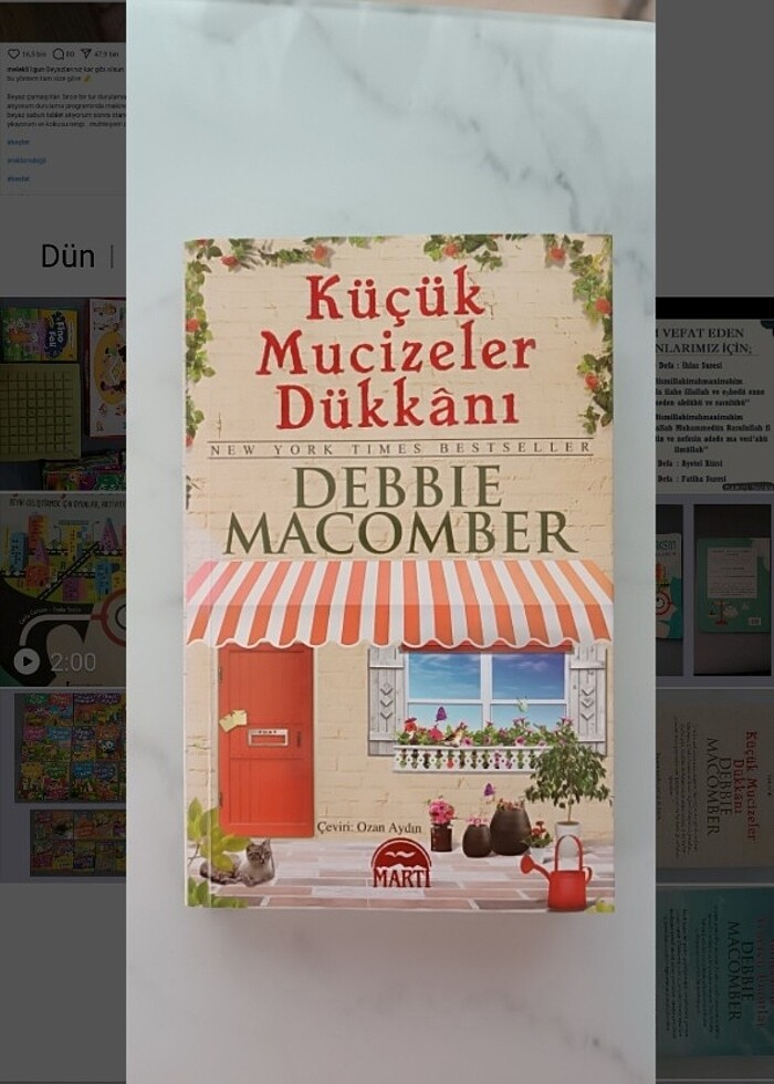 #debbiemacomber#biryumakmutluluk#küçükmucizelerdükkanı#bahçemdey - Görsel 3