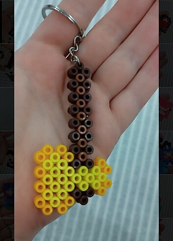 #hamaboncuk#minecraft#anahtarlık#broş#yakasüsü#çantasüsü - Görsel 2