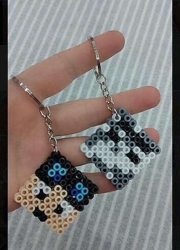 #hamaboncuk#minecraft#anahtarlık#broş#yakasüsü#çantasüsü - Görsel 3