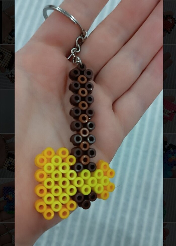 #hamaboncuk#minecraft#anahtarlık#broş#yakasüsü#çantasüsü - Görsel 2