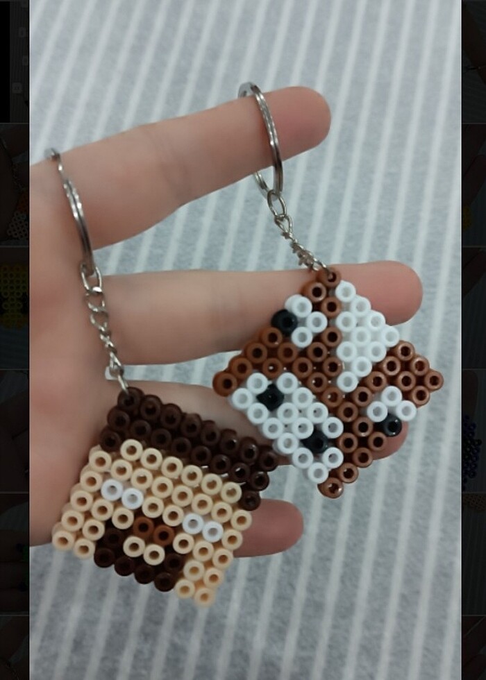 #hamaboncuk#minecraft#anahtarlık#broş#yakasüsü#çantasüsü - Görsel 4