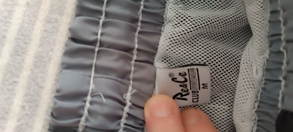 Erkek Siyah Gri Kemerli Şort - Görsel 2