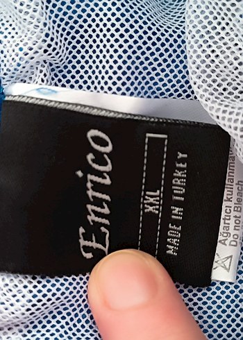 Erkek Lacivert Mini Spor Şort - Görsel 2