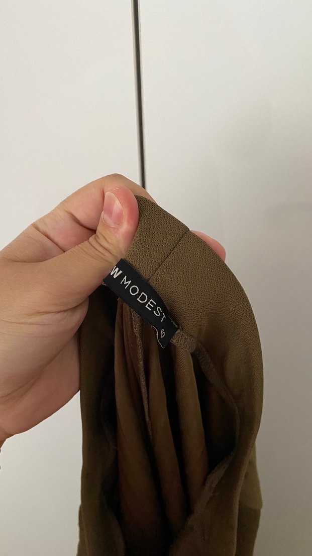 Bej Pilili Uzun Kadın Etek - Görsel 2