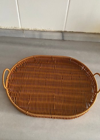 Bej Hasır Sepet Saklama Kutusu - Görsel 2