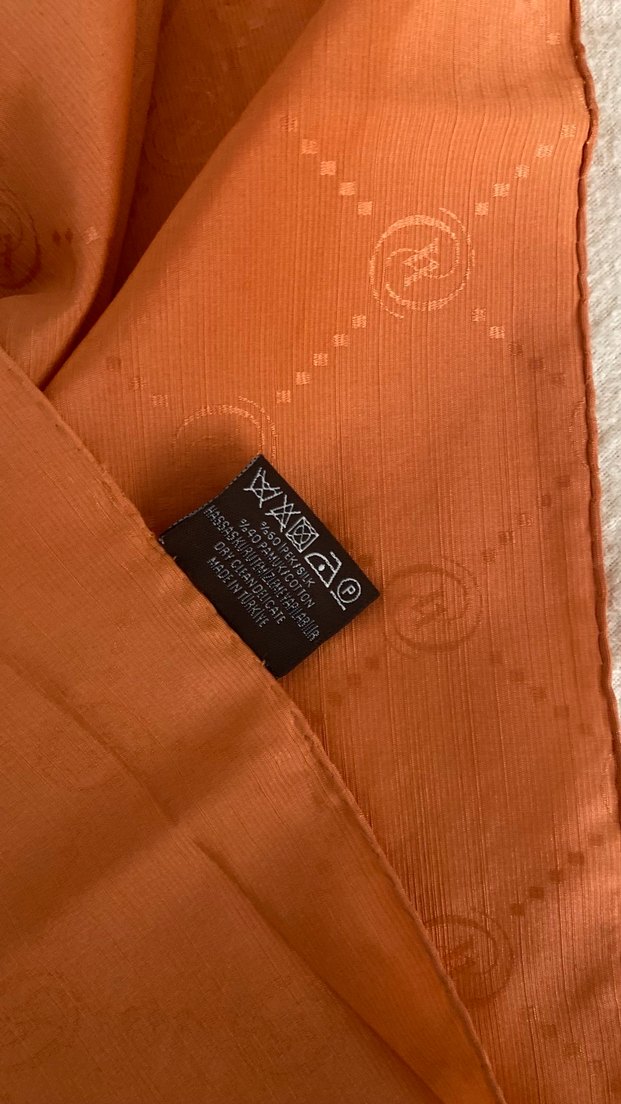 Vakko pamuk ipek eşarp - Görsel 3