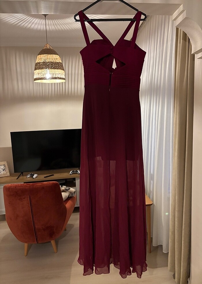 İşi kısa üstü uzun abiye - Görsel 2